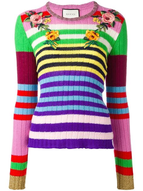 gucci flora sweater|gucci jumper women.